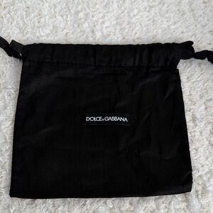 Dolce & Gabbana Classic Black Pouch, Dust bag‎